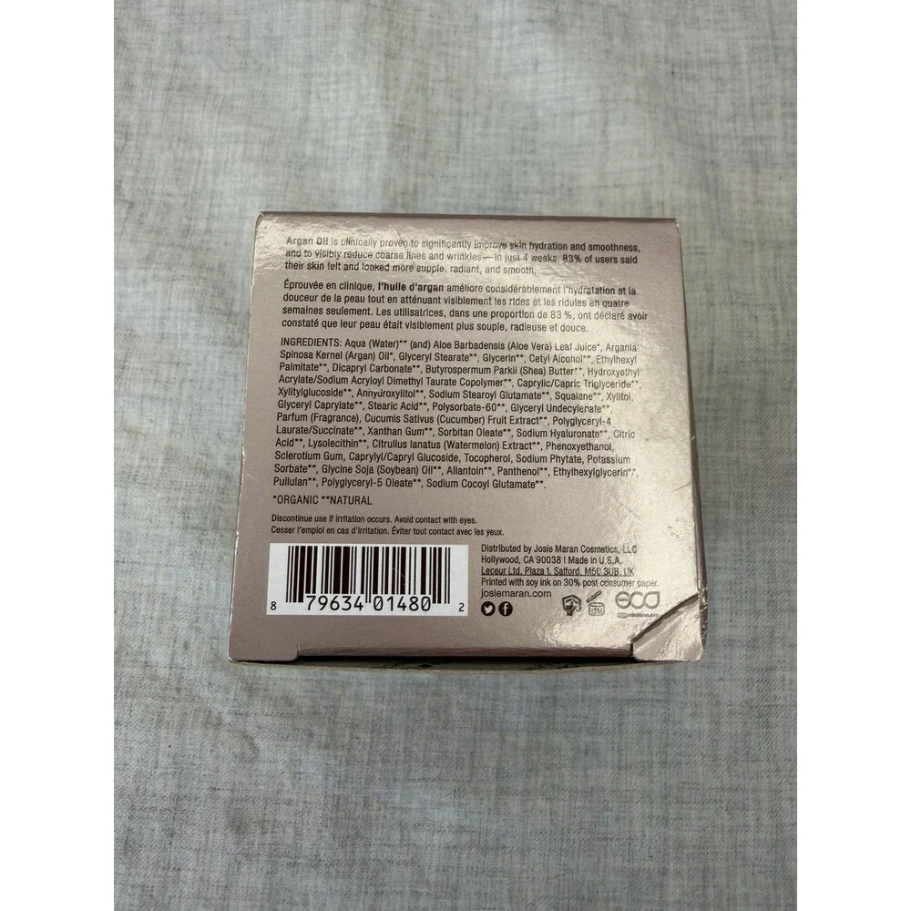Josie Maran Whipped Argan Oil Face Butter cucumber aloe 1.7 fl oz 50 ml